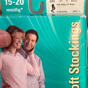 Juzo 2000 AT Compression Stockings, Open Toe - 15-20 mmHg Size III